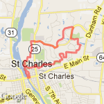 6 miler route map