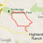 Northridge route map