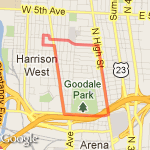 goodale route map