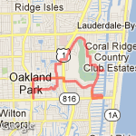 Bayview Dr route map