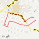 short route  route map