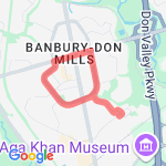 Work Route 3 route map