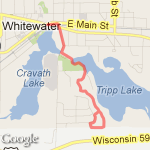 Run for the Soul 5 K route map