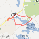 around lake route map