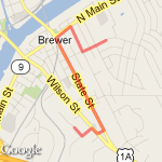 State st route route map