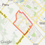 medium walk route map