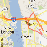 10k, bridge route map