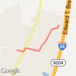 1/2 mile run route map