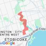 Alt Evening Bike route map
