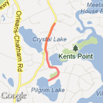 Cape Tryout route map