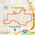 brookshire fuquay wash sq-8.5 route map