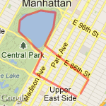 CP route to 80th route map