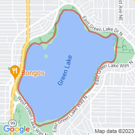 Greenlake - 4.83 Km route in Green lake, Seattle wa