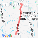 west hill high school route map