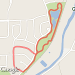 Settlers Park #1 route map