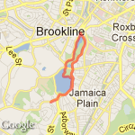 Boston 3.54 Miles route map