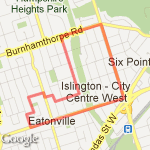 Push It route map