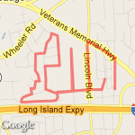 morning run 5mi route map