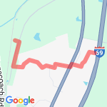 from my house to parkers route map