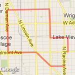 3.5 Around the Block route map