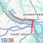 Canal Run  route map