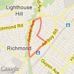 neighborhood loop route map