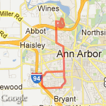 10 mile bird hills and back route map