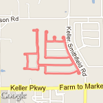 dripping springs loop route map