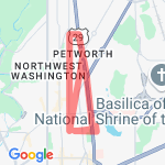 Crittenden 4 miler route map