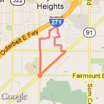 Eastmark 3 route map