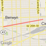 54 to harlem route map