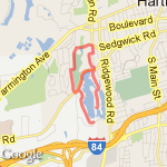 Moms house route map