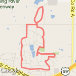 Neighborhood 1 route map