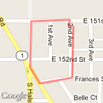 Frances/Vincennes/Halsted route map