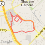 Woodstone Loop #2 route map