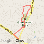 Lunch Power Walk route map