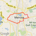 GARFIELD-LINCOLN route map