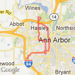 10 mile to bird hills and home route map