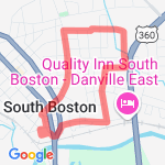 5k Route Opt 2 route map