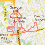 Revised Main route (full) route map