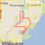 Bike trail to braidy to water route map