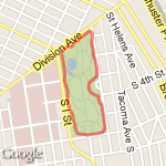 Wright Park route map