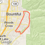 My 7.5 mile route route map