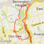 Home Rosedale Loop route map