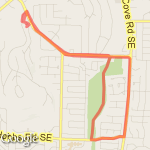 4.5 greenway loop route map