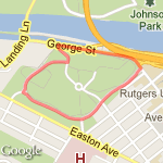 Buccleuch Park route map