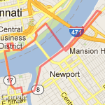 urban active route map