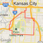 Firestone Loop route map