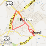 to the rec and back route map