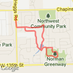 3mile run route map
